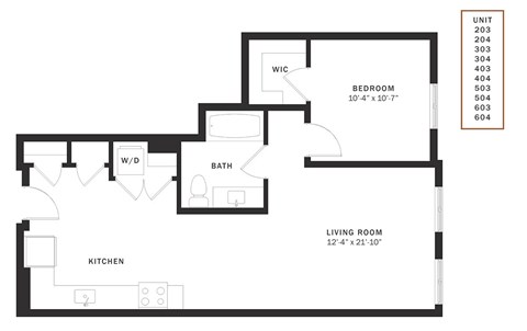 1 Bedroom A4